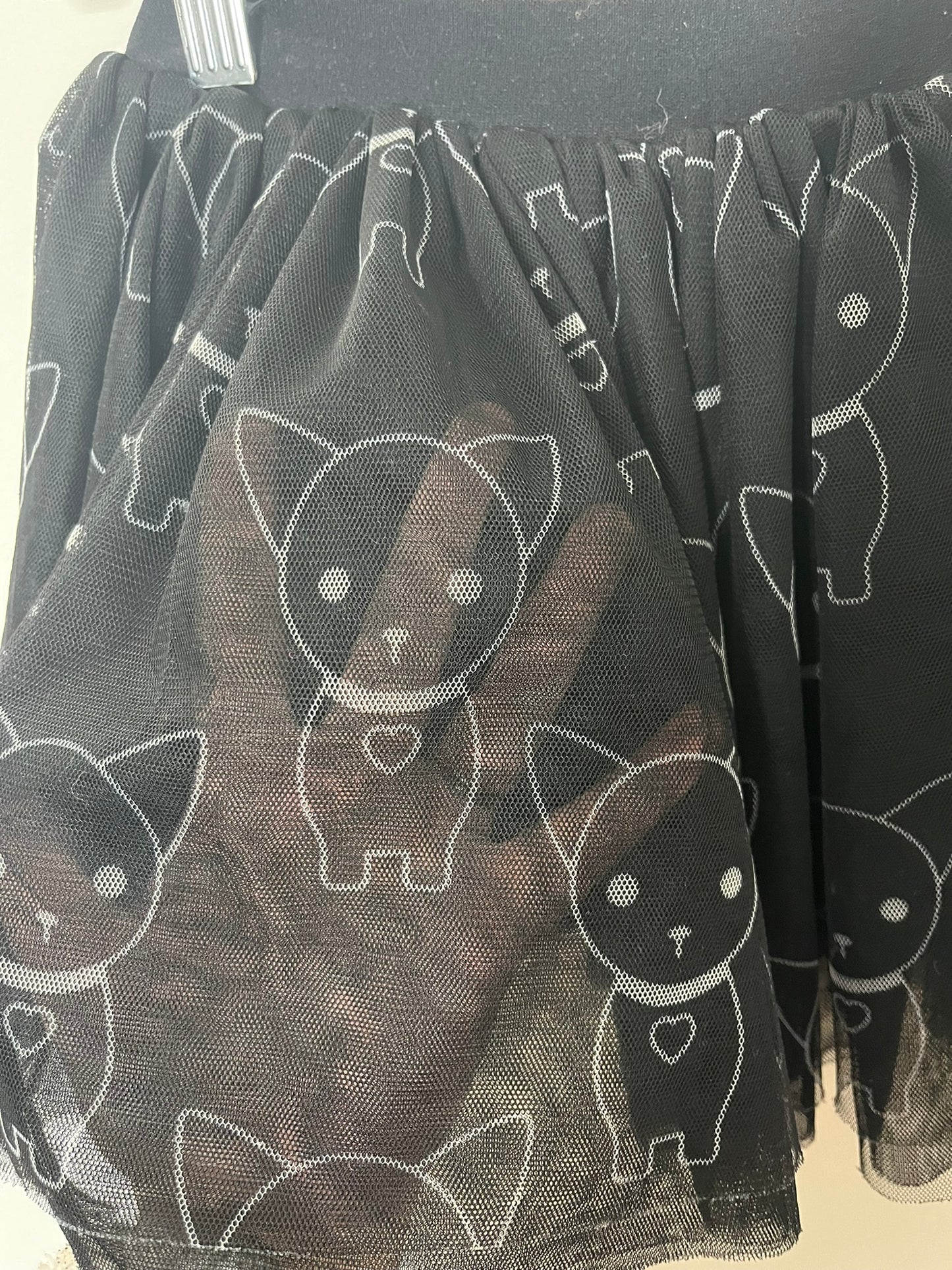 Huxbaby Dog Print Tulle Skirt (5T)