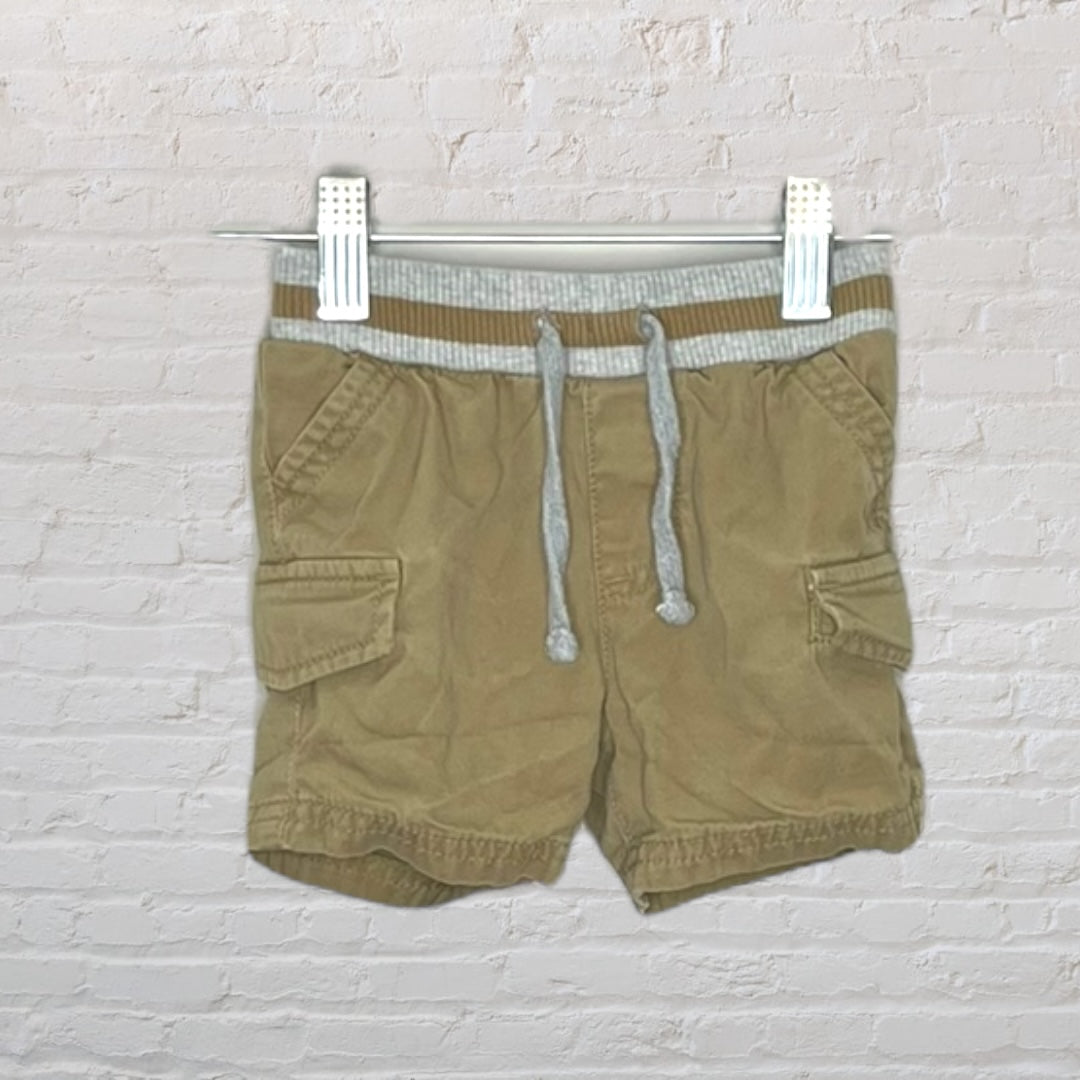 Tucker + Tate Elastic Waist Cargo Shorts (9M)