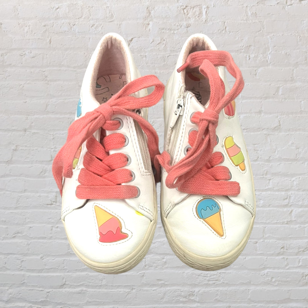 Zara Ice Cream Patch Sneakers (9C)