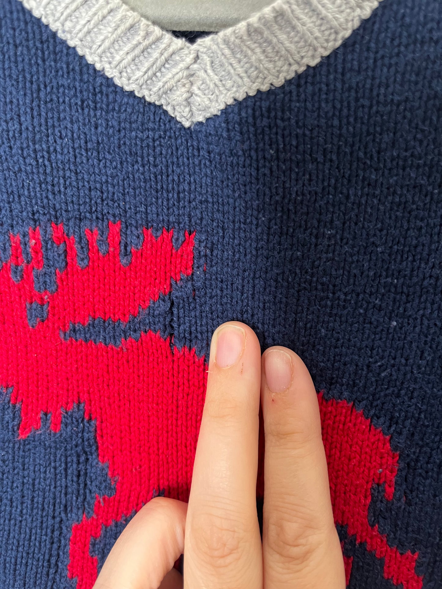 Hatley Knit Moose Sweater (18-24)