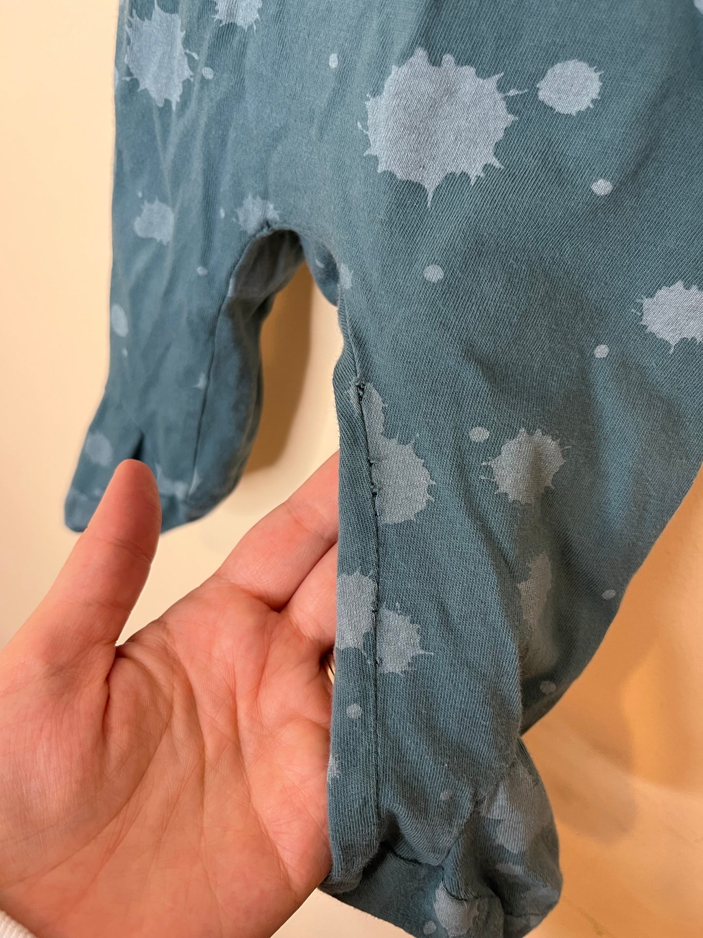 Joah Love Paint Splatter Sleeper (12M)