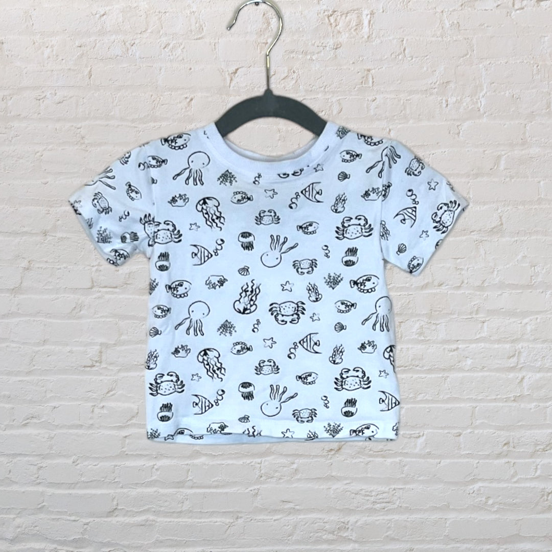Fierce Frank Sea Creatures T-Shirt (12M)