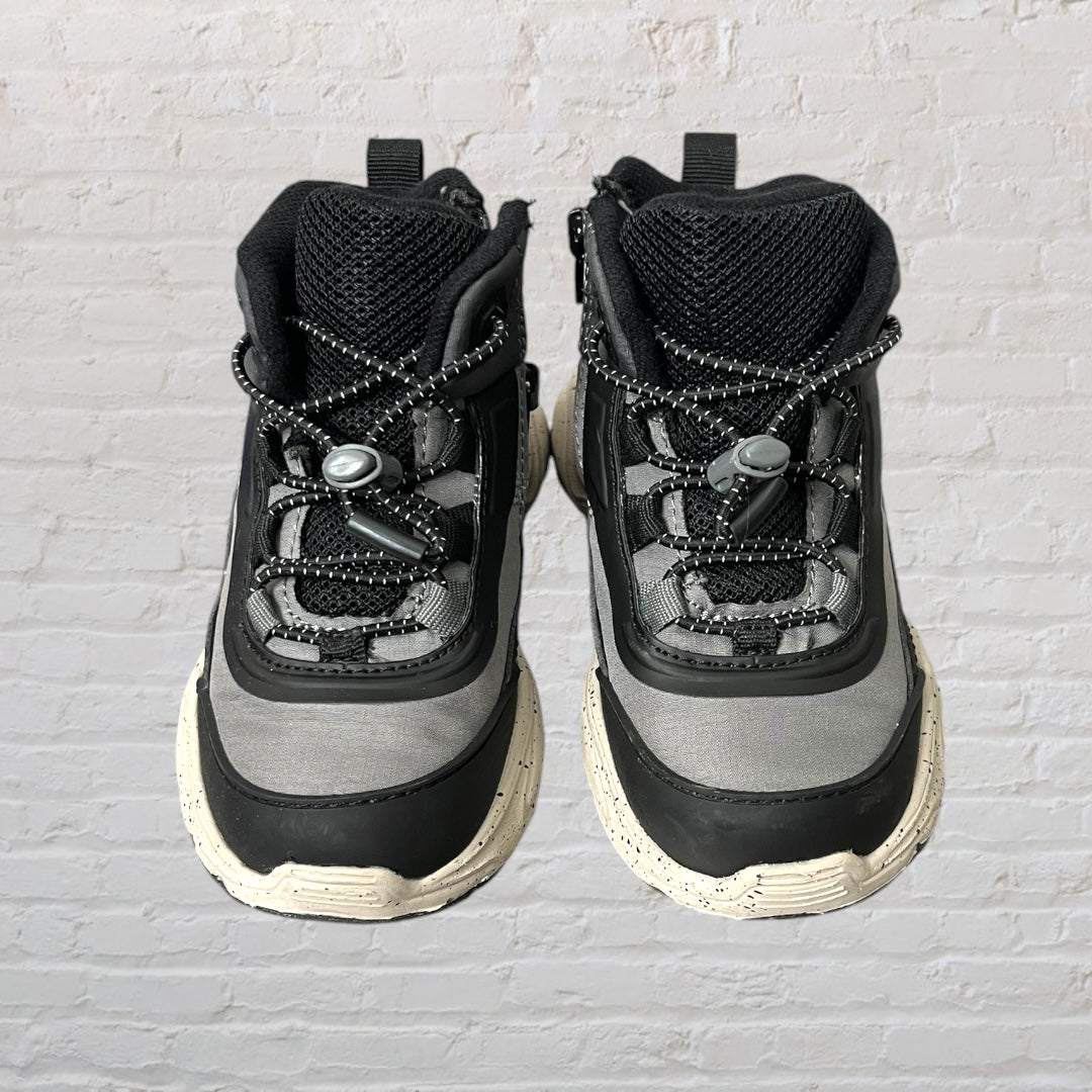 Zara Elastic-Laced Sneakers (7C)