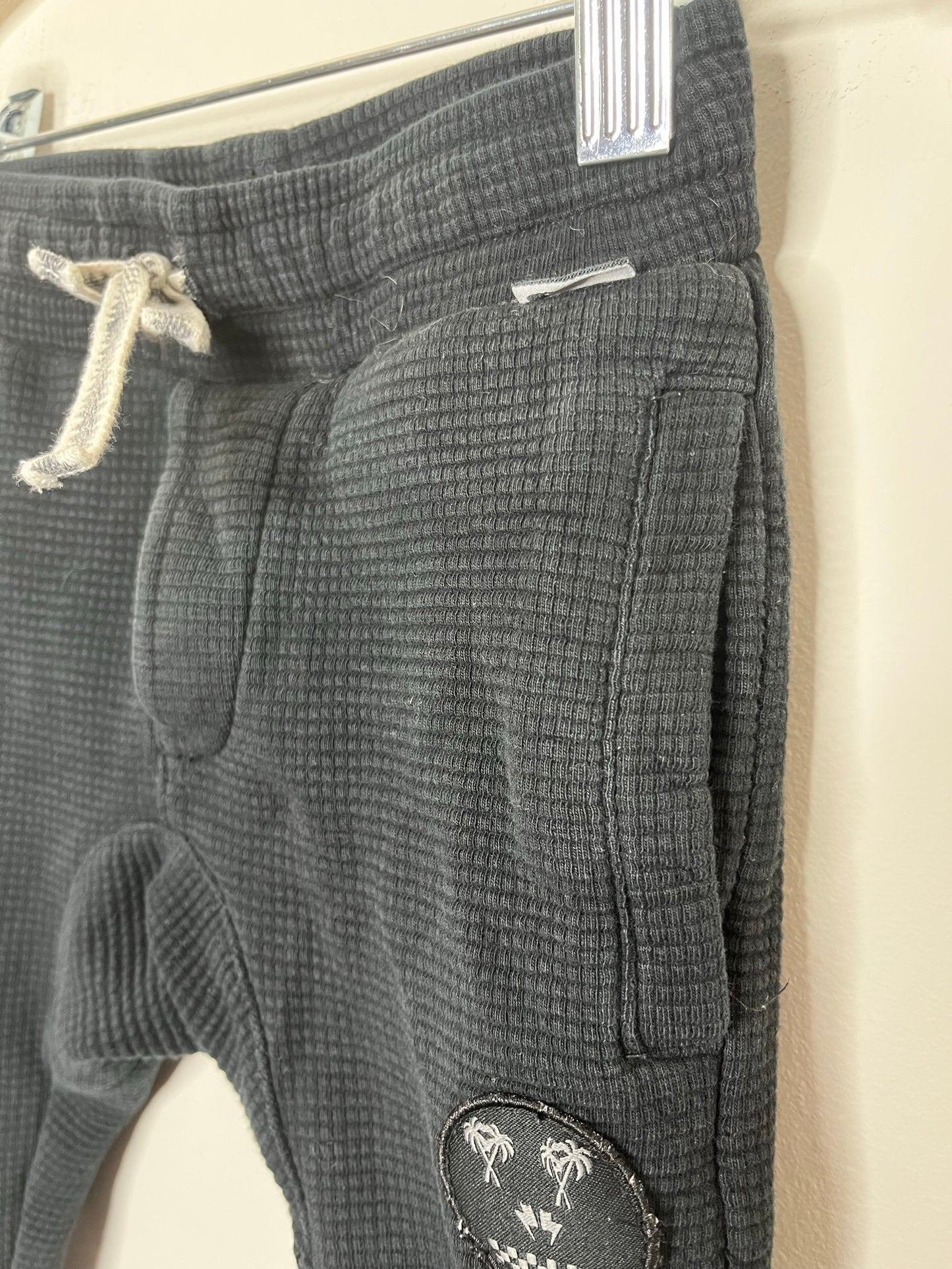 Munster Patched Waffle Joggers (2T)