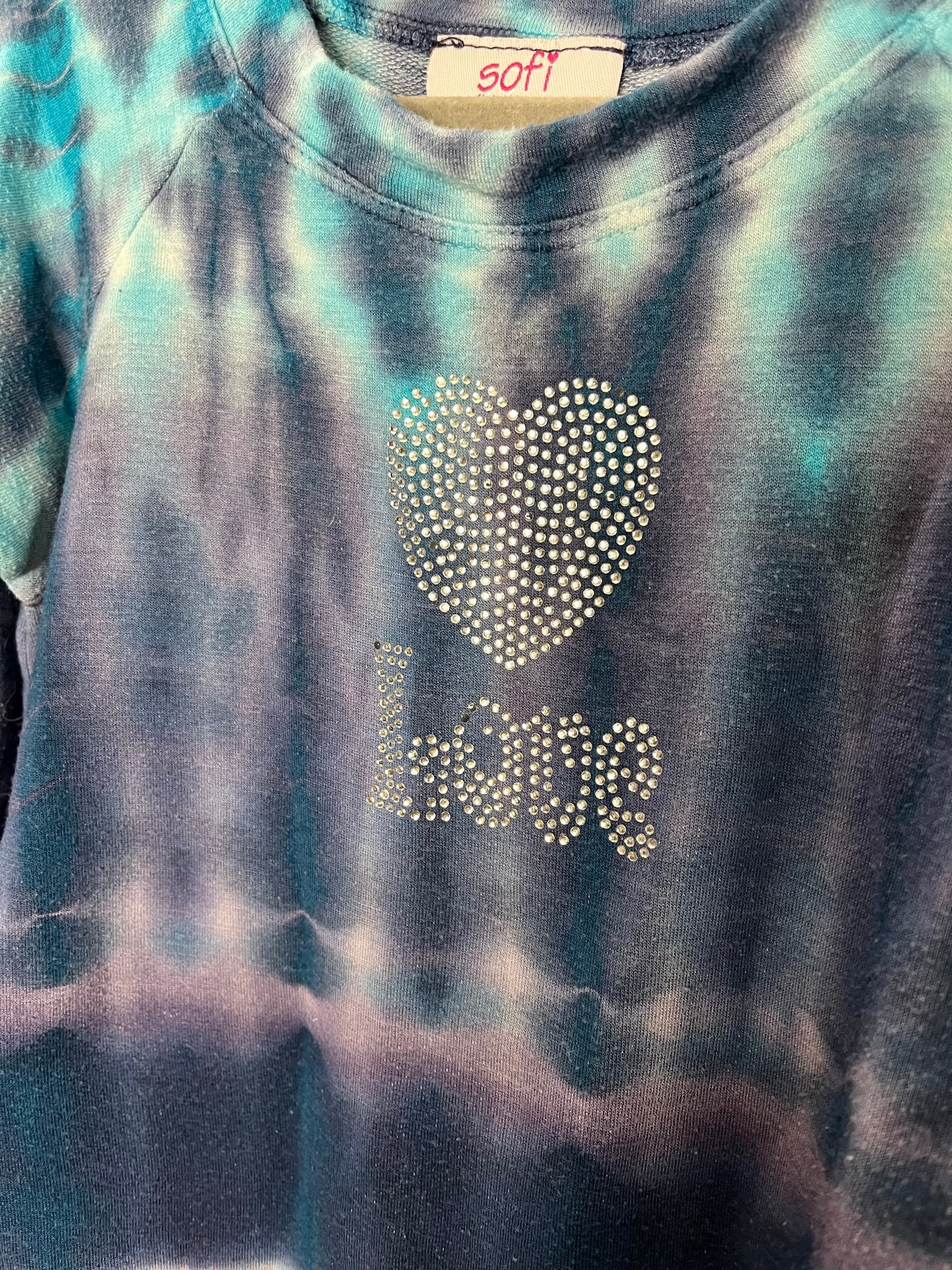 Sofi 'Love' Tie-Dye Long-Sleeve (4T)