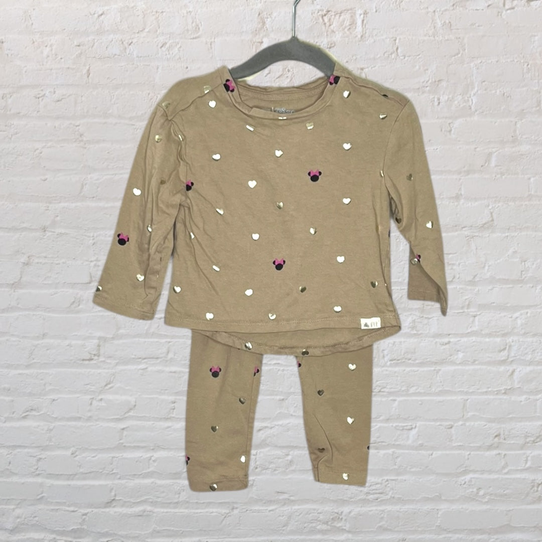 Gap X Disney Minnie Hearts Legging Set (18-24)