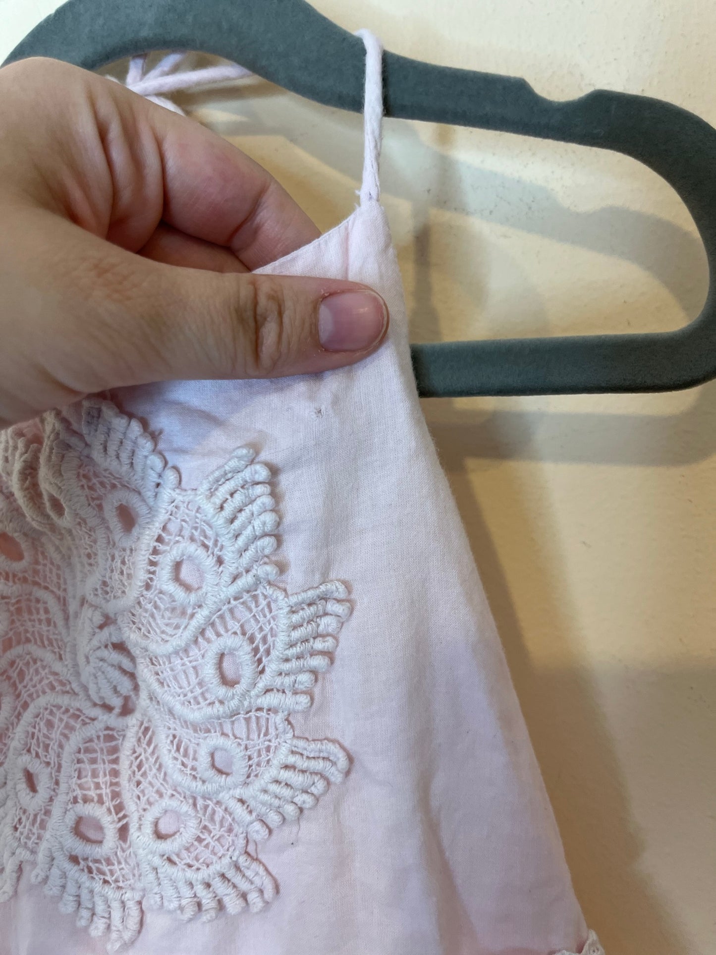 Tuchinda Tiered Macrame Halter Dress (2T)