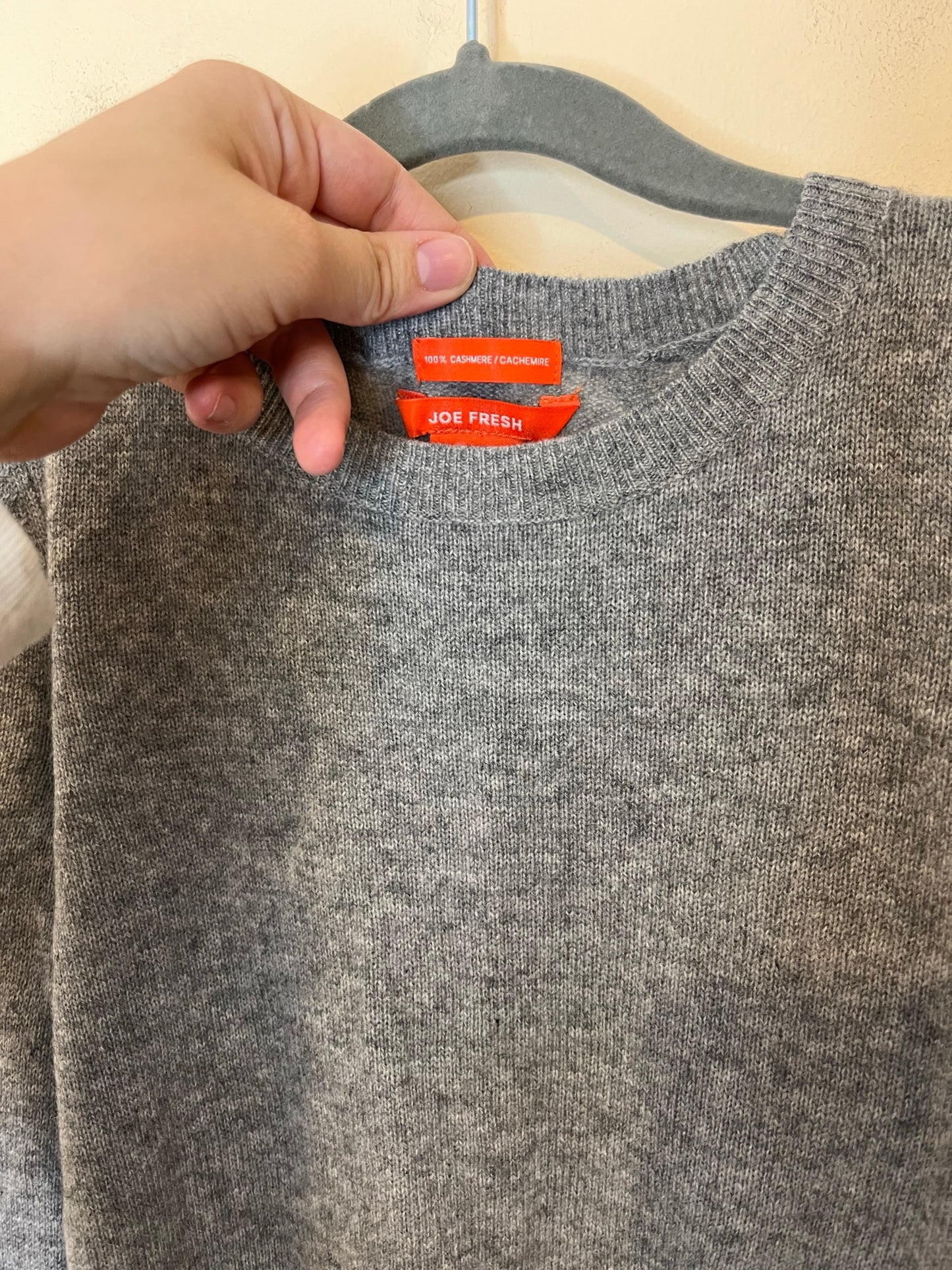 Joe Fresh 100% Cashmere Sweater (7-8)