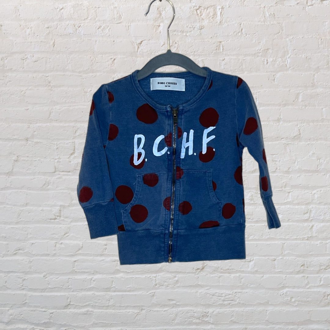 Polka Dot Zip-Up - 18-24