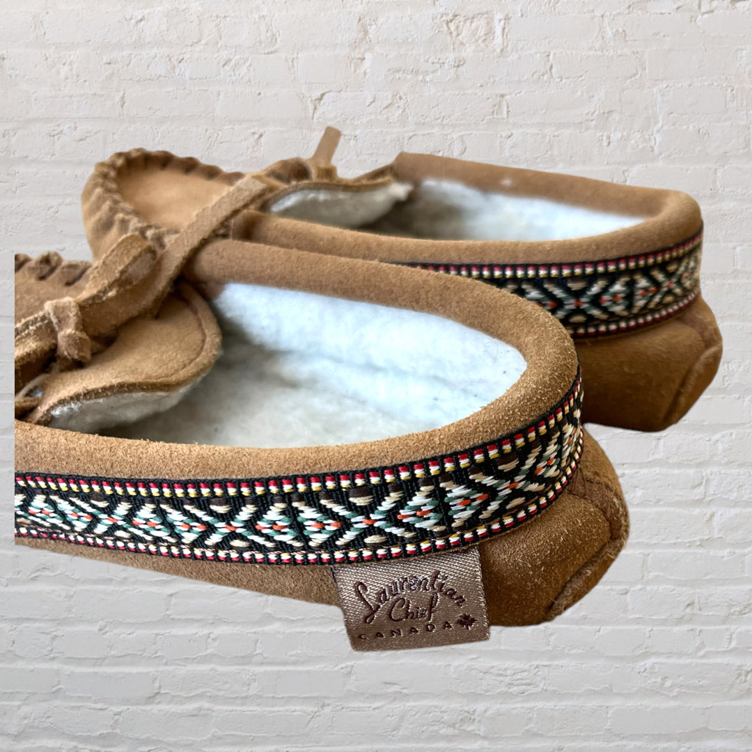 Laurentian Chief Suede Mocassins (10)