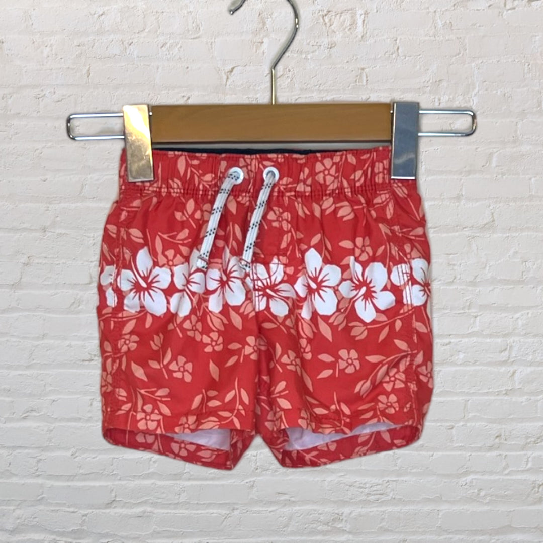 Gap Hawaiian Print Swim Shorts (12-18)