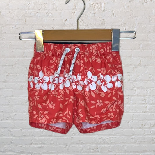 Gap Hawaiian Print Swim Shorts (12-18)