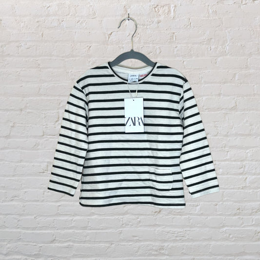 Zara Striped Knit Long-Sleeve - 4T