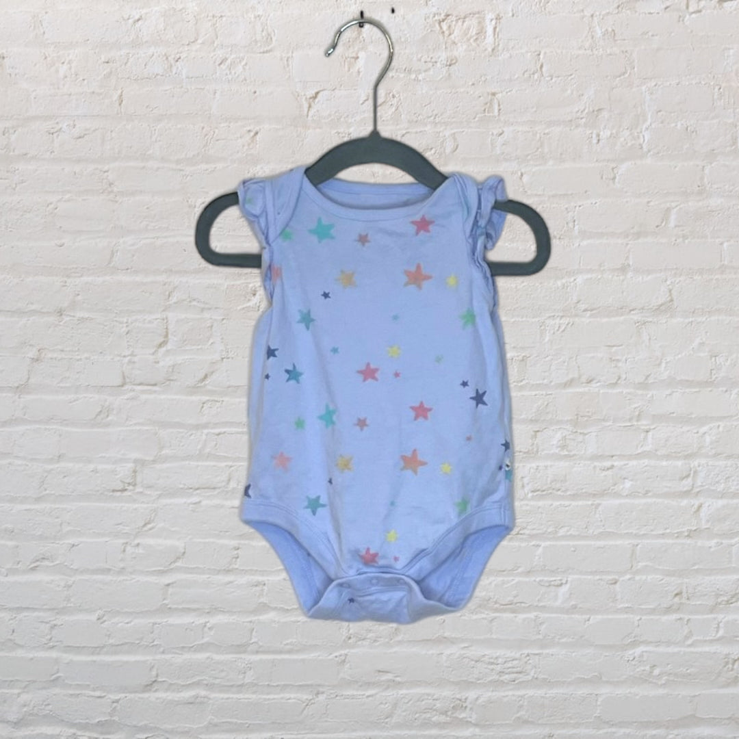 Gap Flutter Sleeve Onesie Bundle (3-6)