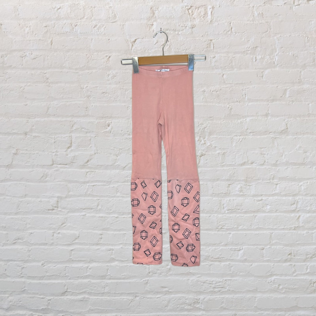 Joah Love Pattern Block Leggings - 6