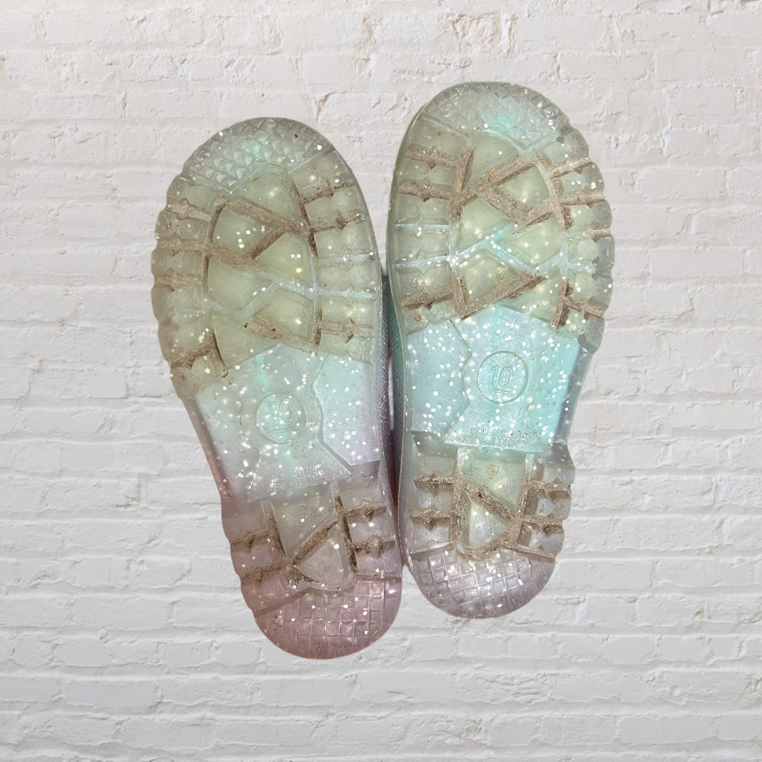 Old Navy Rainbow Glitter Rainboots (10)