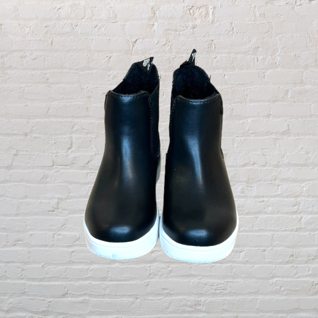 NEW! H&M Faux Leather Glitter Booties (9)