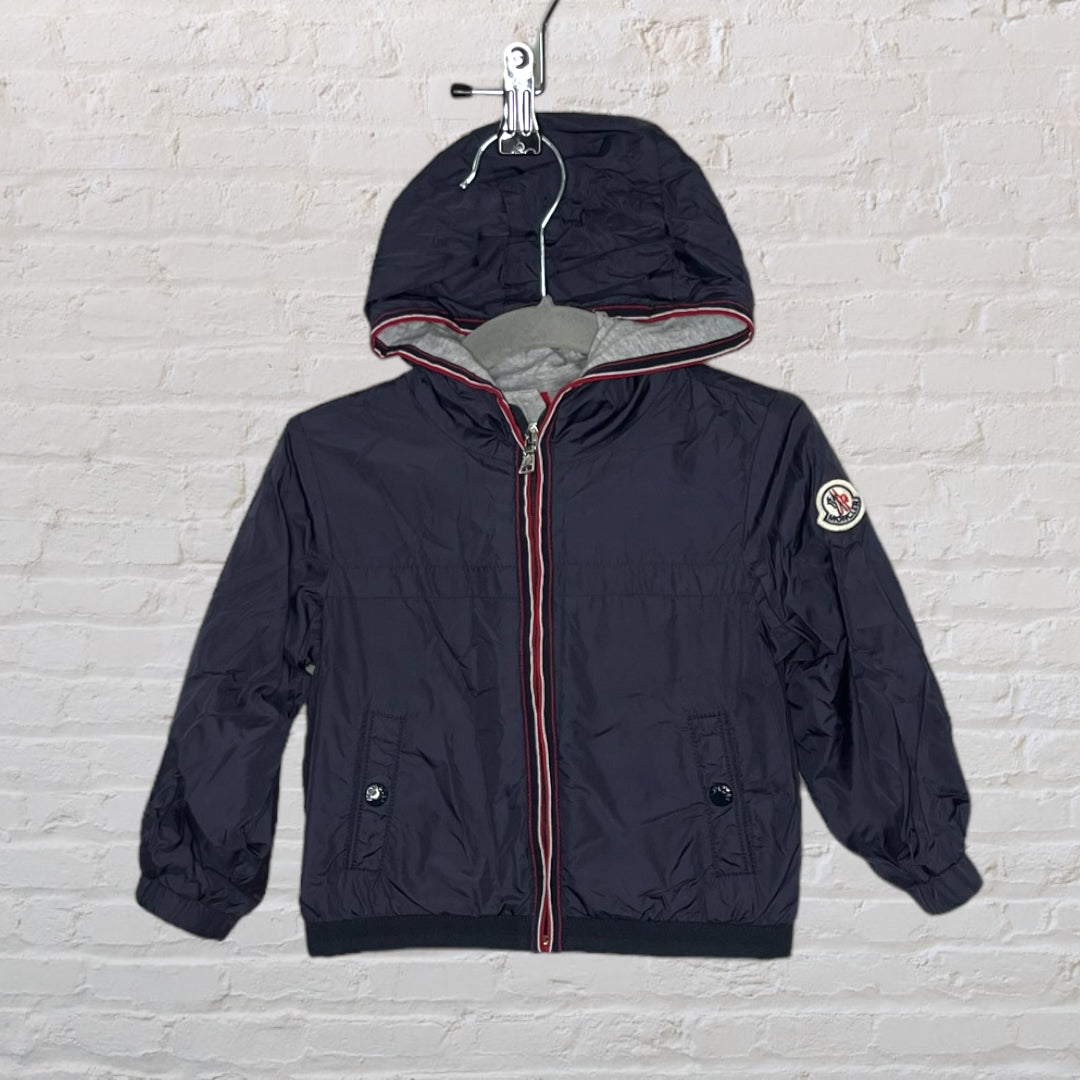 Moncler Anton Jersey-Lined Windbreaker (12-18)