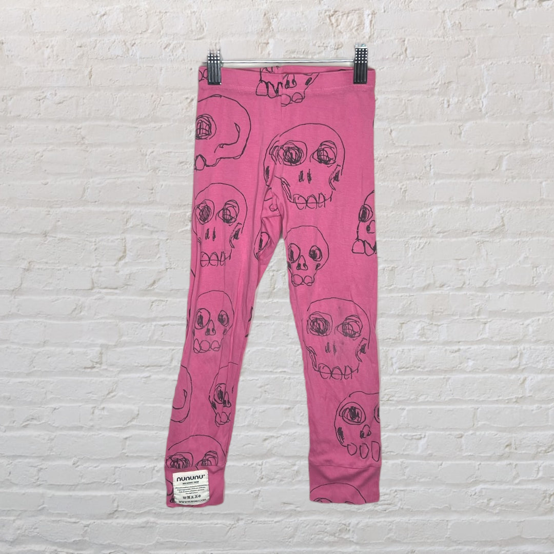 Nununu Skull Sketch Leggings (4-5)