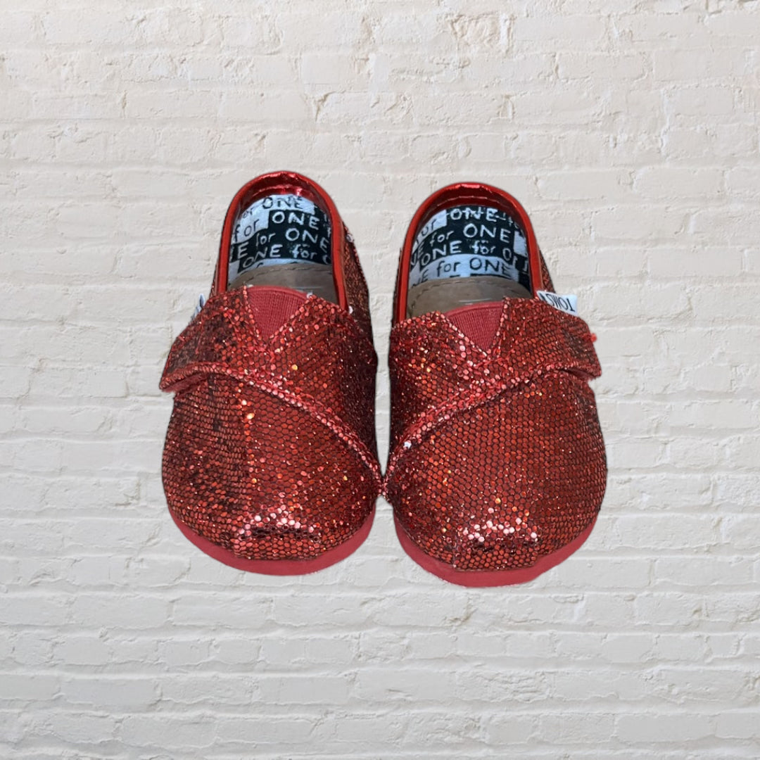 NEW! TOMS Sequin Alpargata Shoes (2)