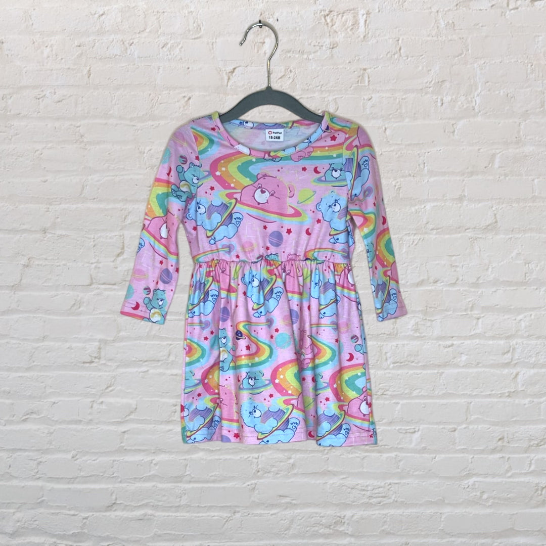 PatPat Care Bears Jersey Dress (18-24)