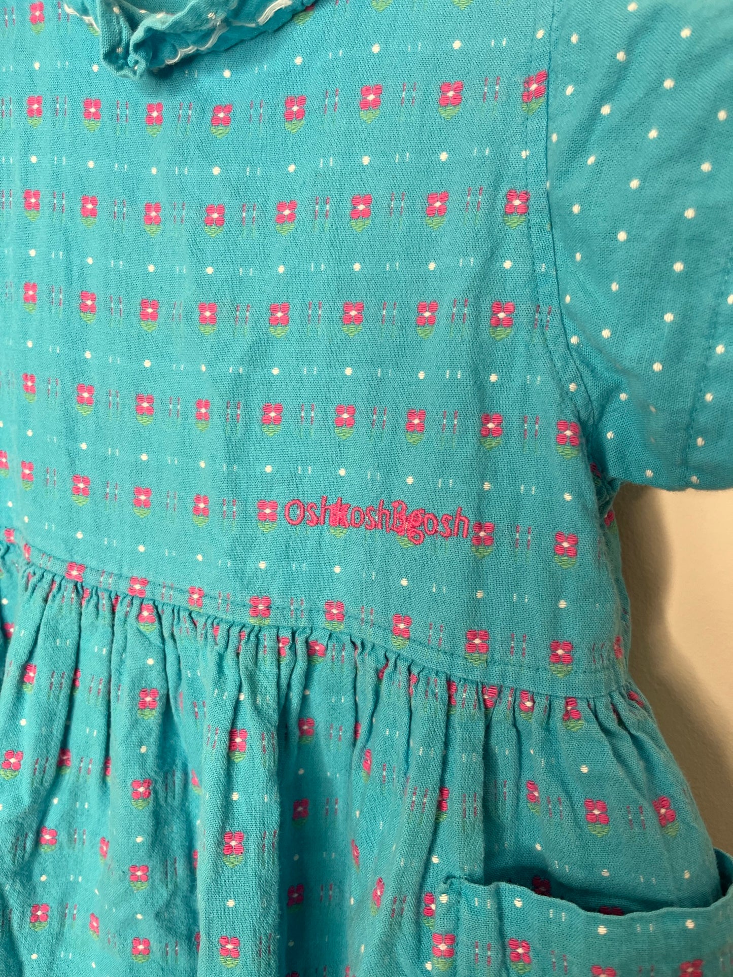 Oshkosh Vintage Floral Dress (4T)