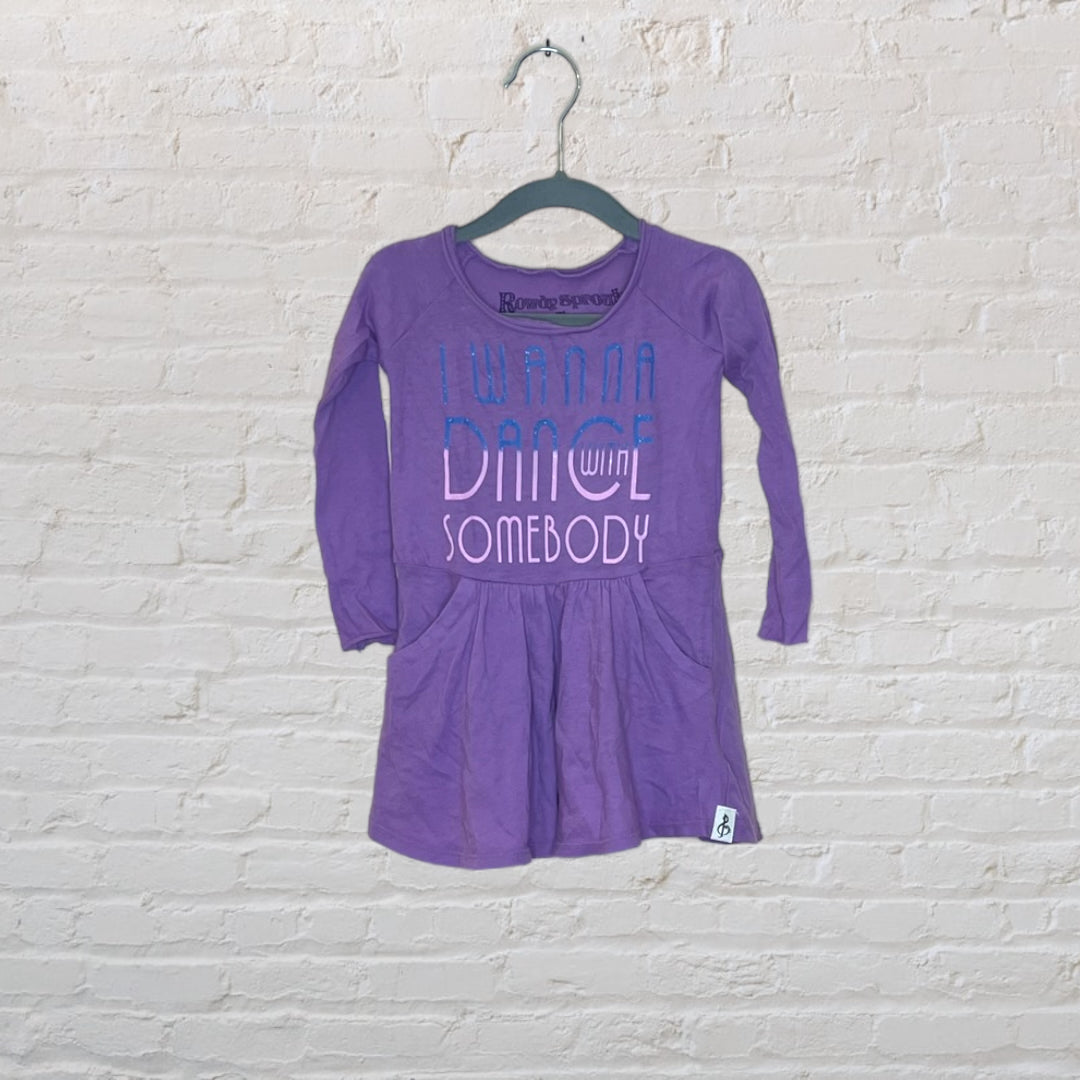 Rowdy Sprout 'I Wanna Dance With Somebody' Dress - 3-6