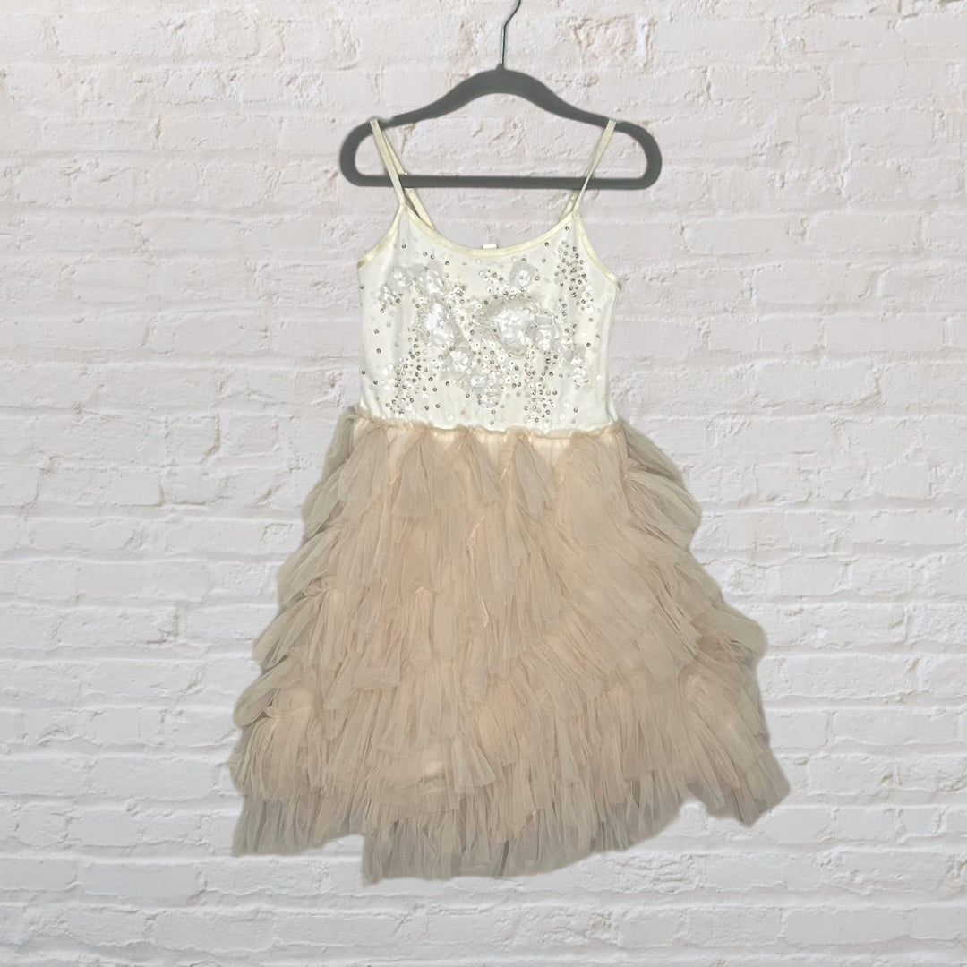 Tutu De Monde Layered Tulle & Sequin Dress (4-5)
