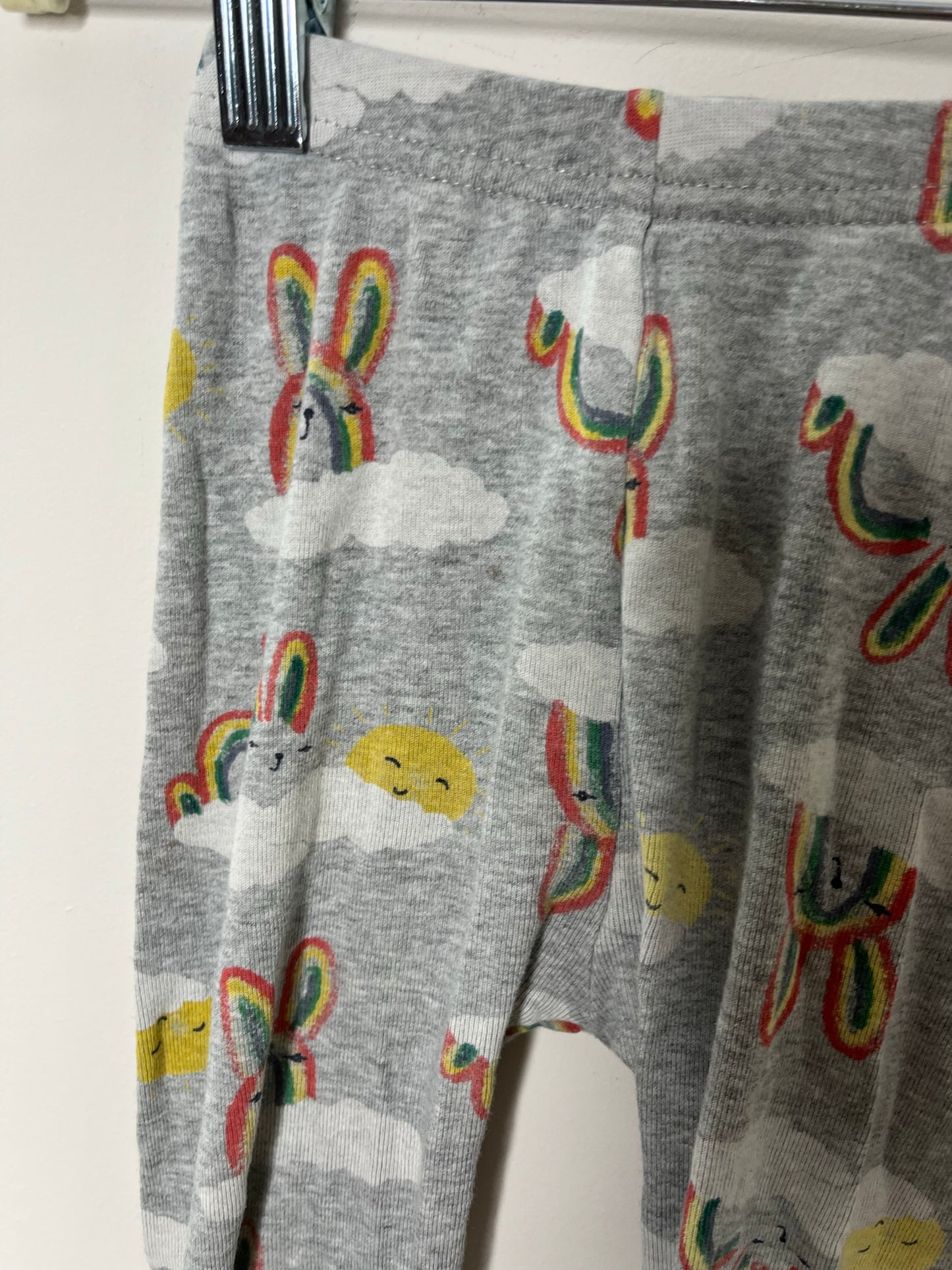 Gap Rainbow Bunny Pyjama Set (18-24)