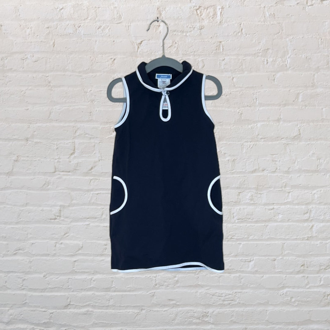 Jacadi Keyhole Polo Dress - 4T