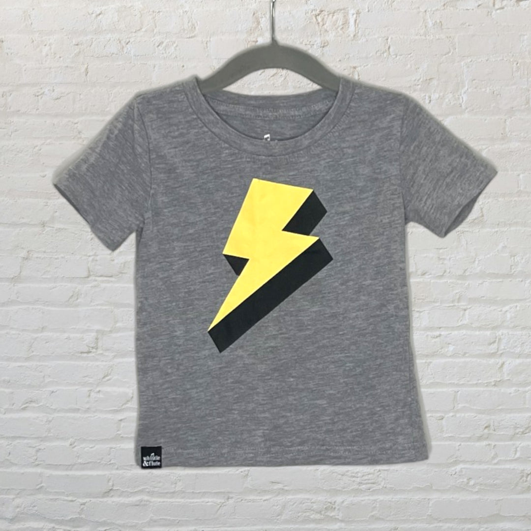Whistle & Flute Lightning Bolt T-Shirt (2T)