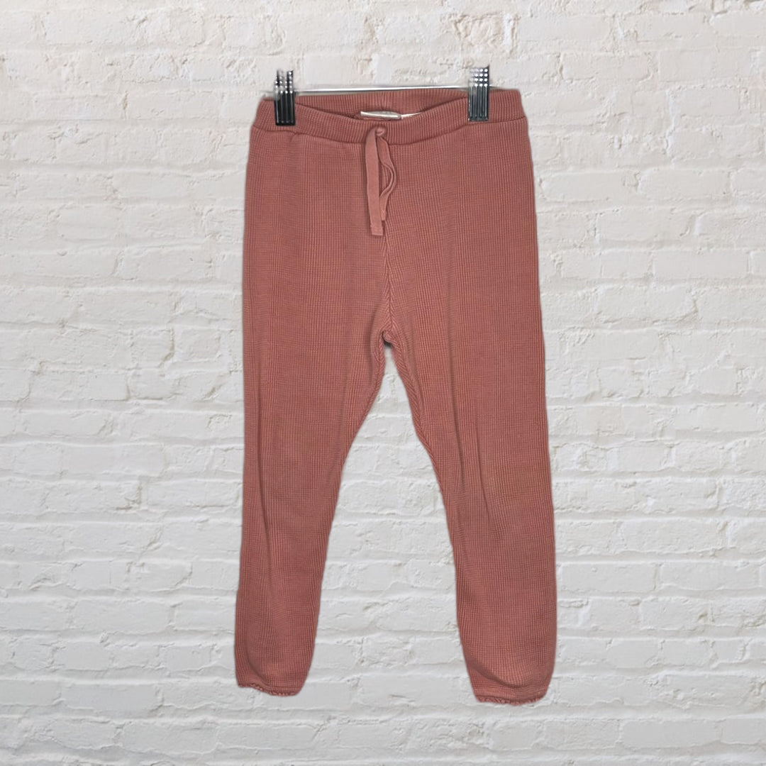Zara Knit Waffle Joggers (4T)