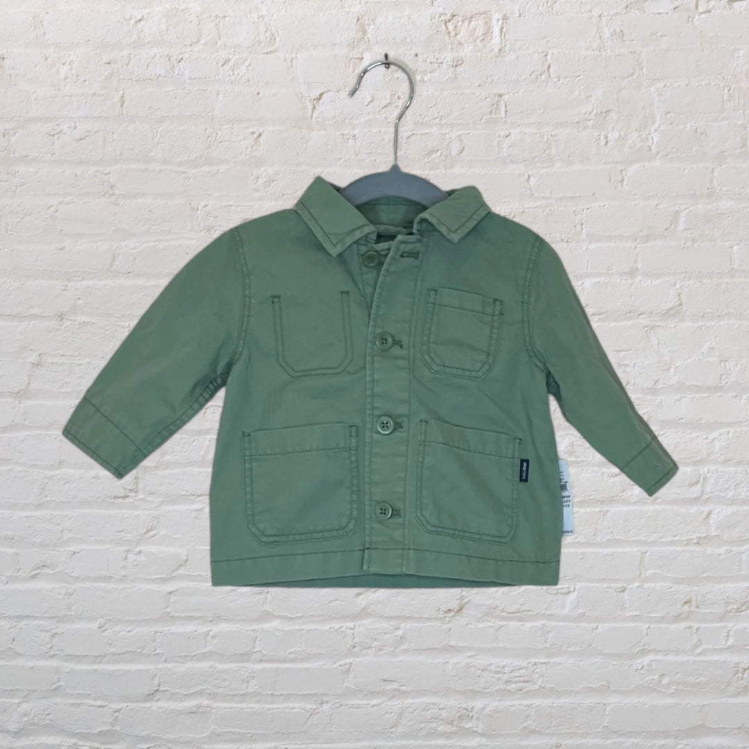 Gap Button-Up Cargo Jacket (0-6)