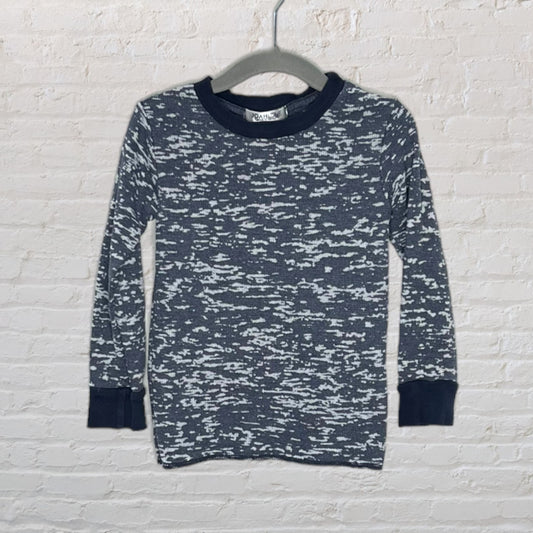 Joah Love Marbled Waffle Long-Sleeve (2T)