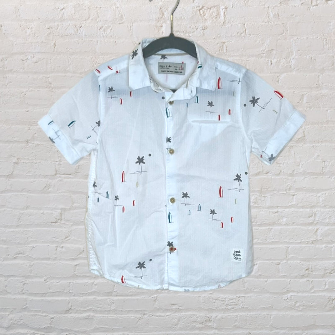 Zara Surfer Print Shirt (5T)