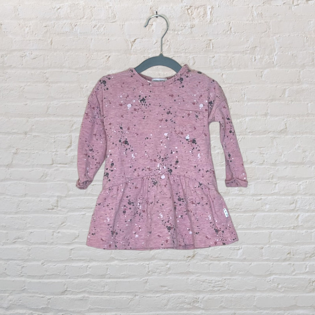 Miles Paint Splatter Dress - 12M