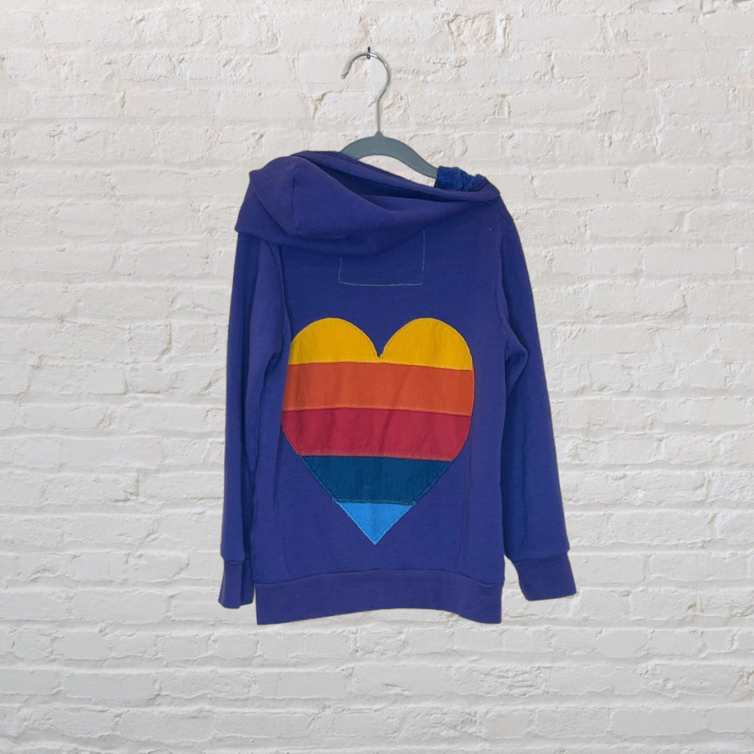 Aviator Nation Rainbow Heart Hoodie (8)