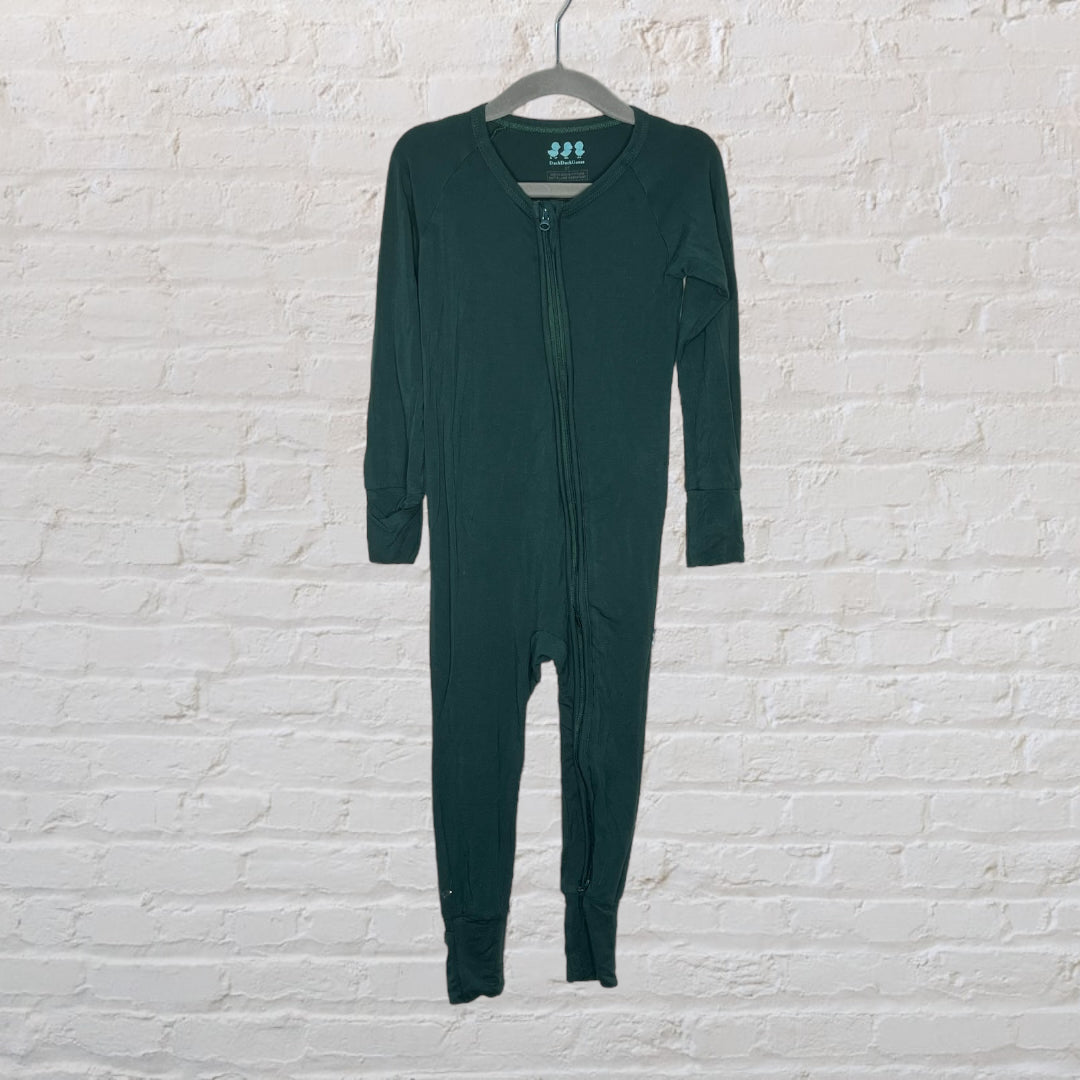 Duck Duck Goose Bamboo Zip Romper (3T)