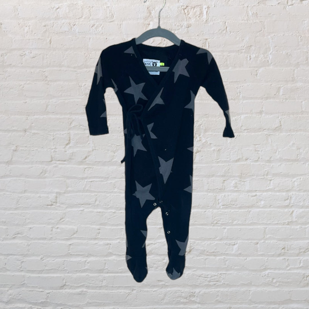 Nununu Star Print Wrap Sleeper (6-12)