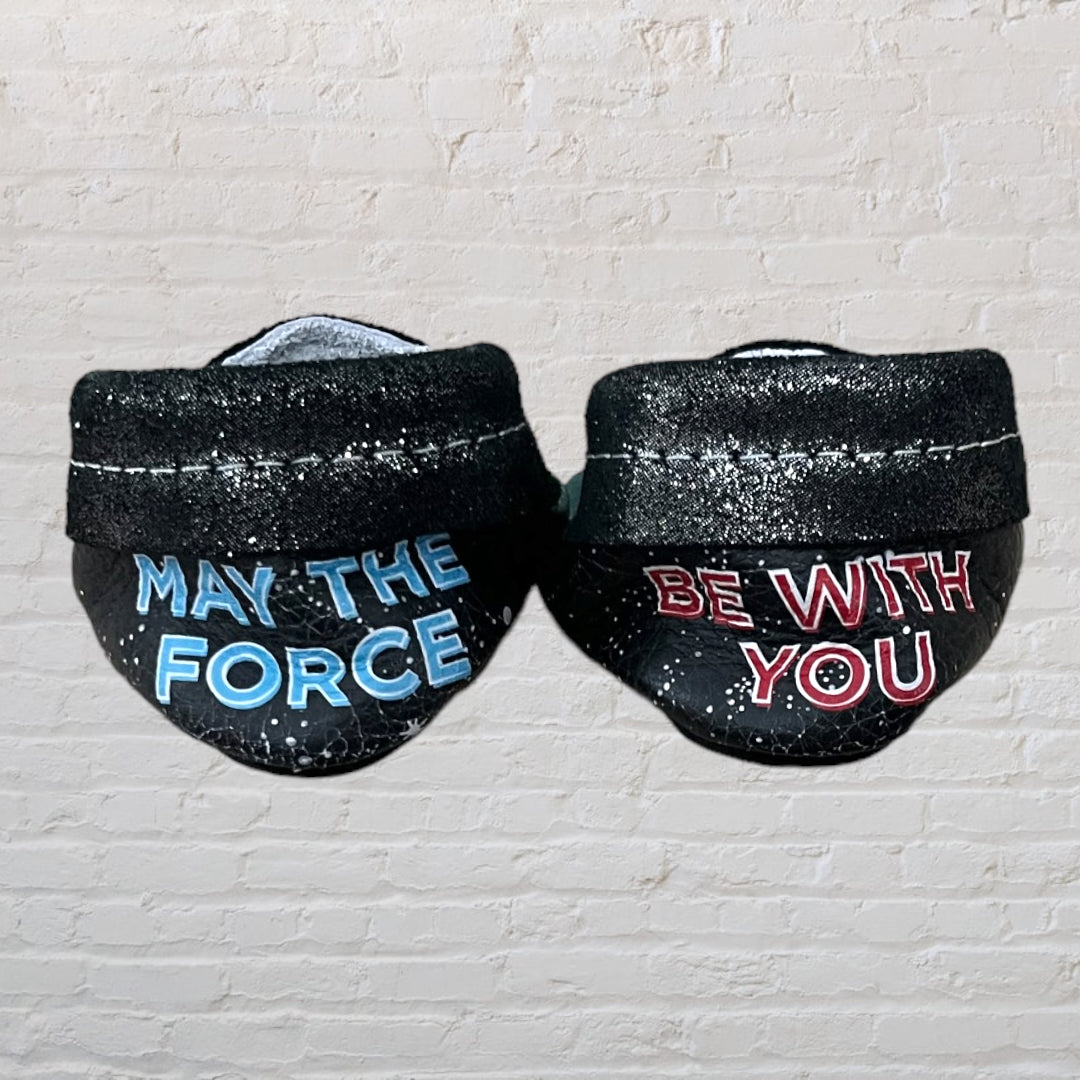 Freshly Picked x Star Wars 'May The Force Be With You' Leather Moccasins (Footwear 2)