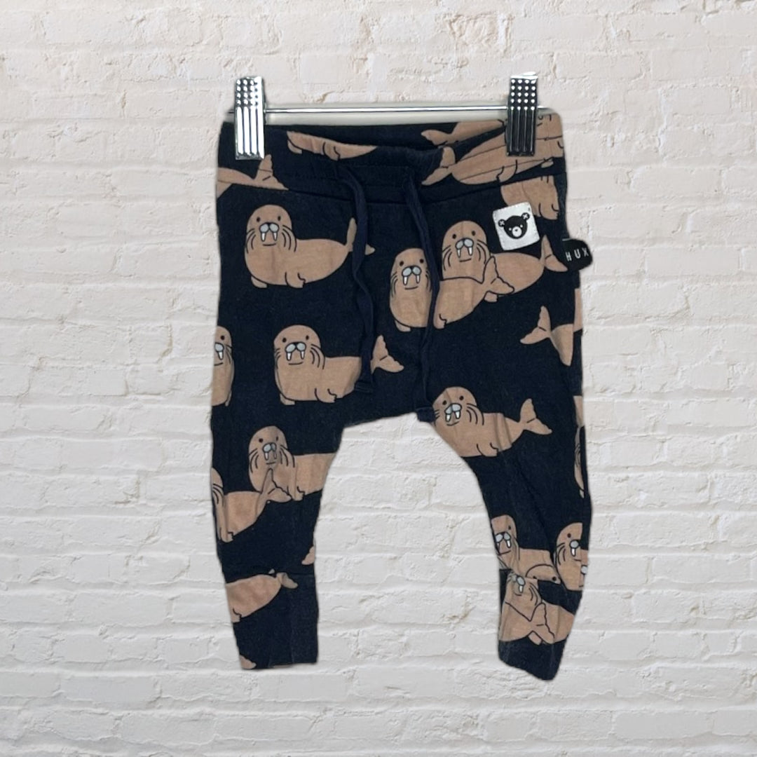 Huxbaby Walrus Print Harem Joggers (3-6)