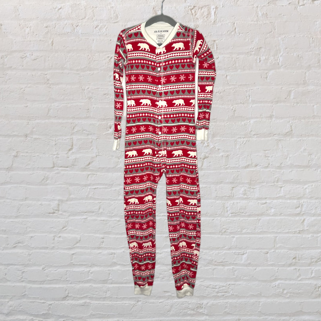 Little Blue House Fair Isle Holiday Romper (6)