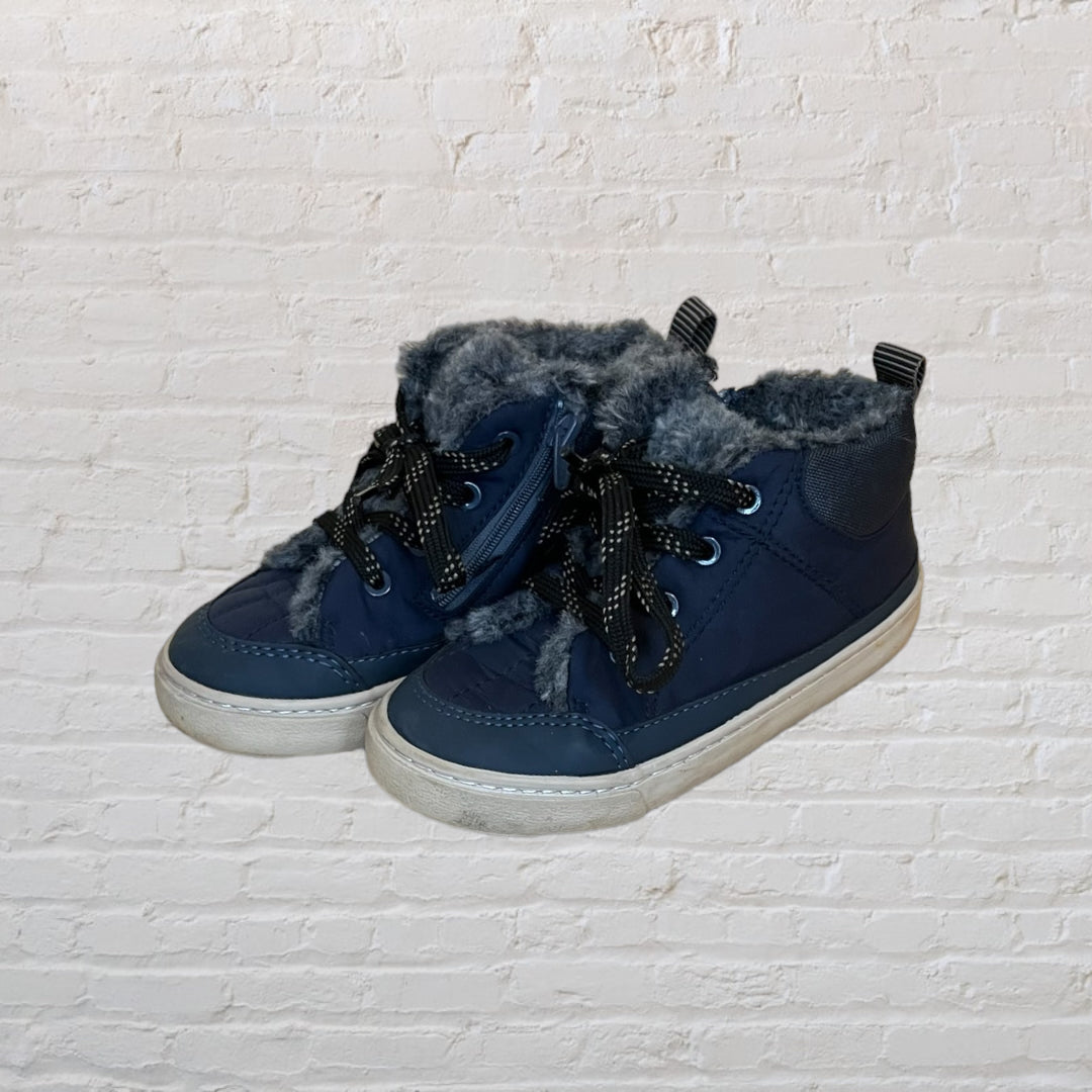 Zara Faux Fur Lined High-Tops - Footwear 9.5