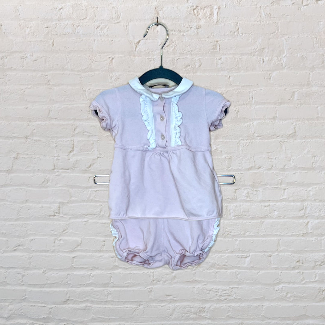 Moncler Knit Ruffle Set - 6-9