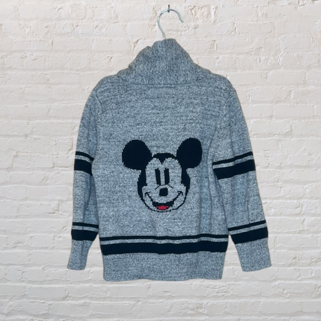 Gap x Disney Mickey Mouse Knit Cardigan (4T)