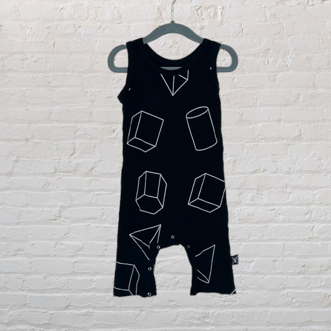 Nununu 3D Shapes Tank Romper (18-24)