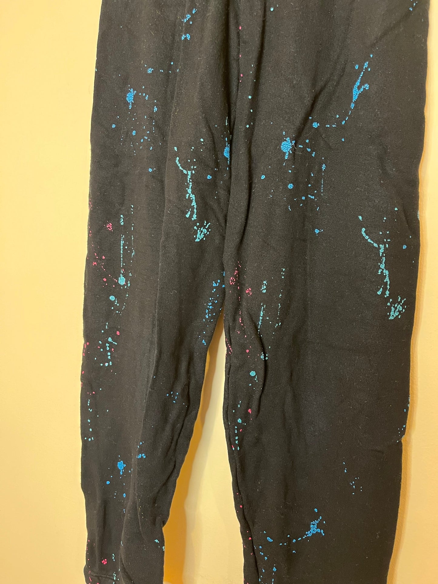 Flowers By Zoe Slouchy Paint Splatter Joggers (7-8)