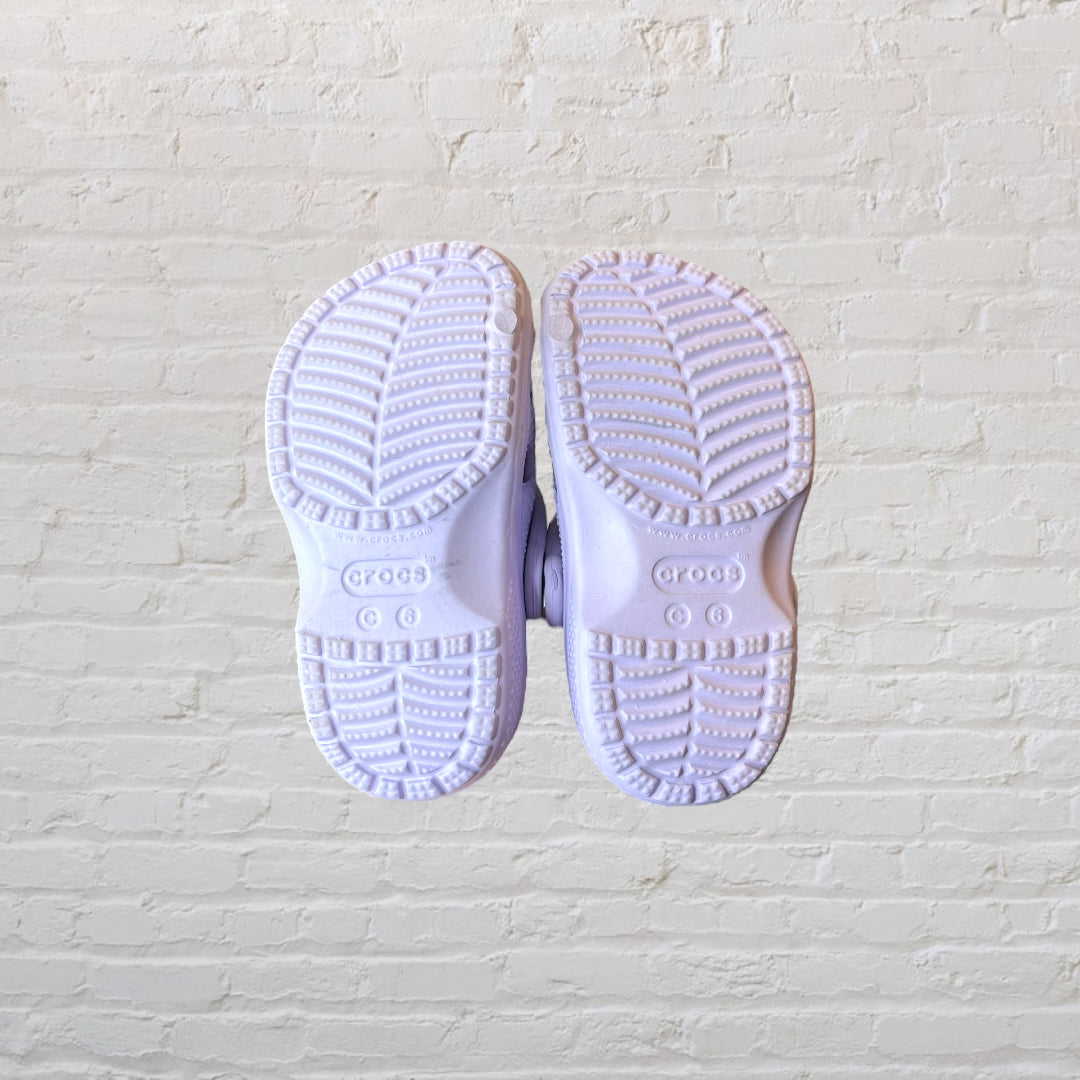 Crocs Lilac Slip-Ons (6)