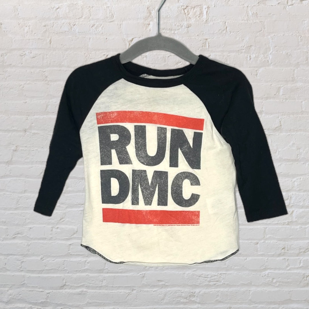 Rowdy Sprout Run DMC Raglan 3/4-Sleeve (6-12)