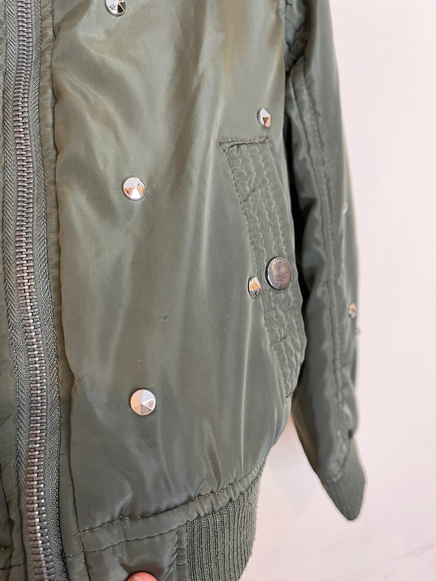 Diesel Studded Sherpa-Lined Bomber Jacket (6)